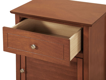 Glory Furniture - Izzy - Drawer And Door Nightstand