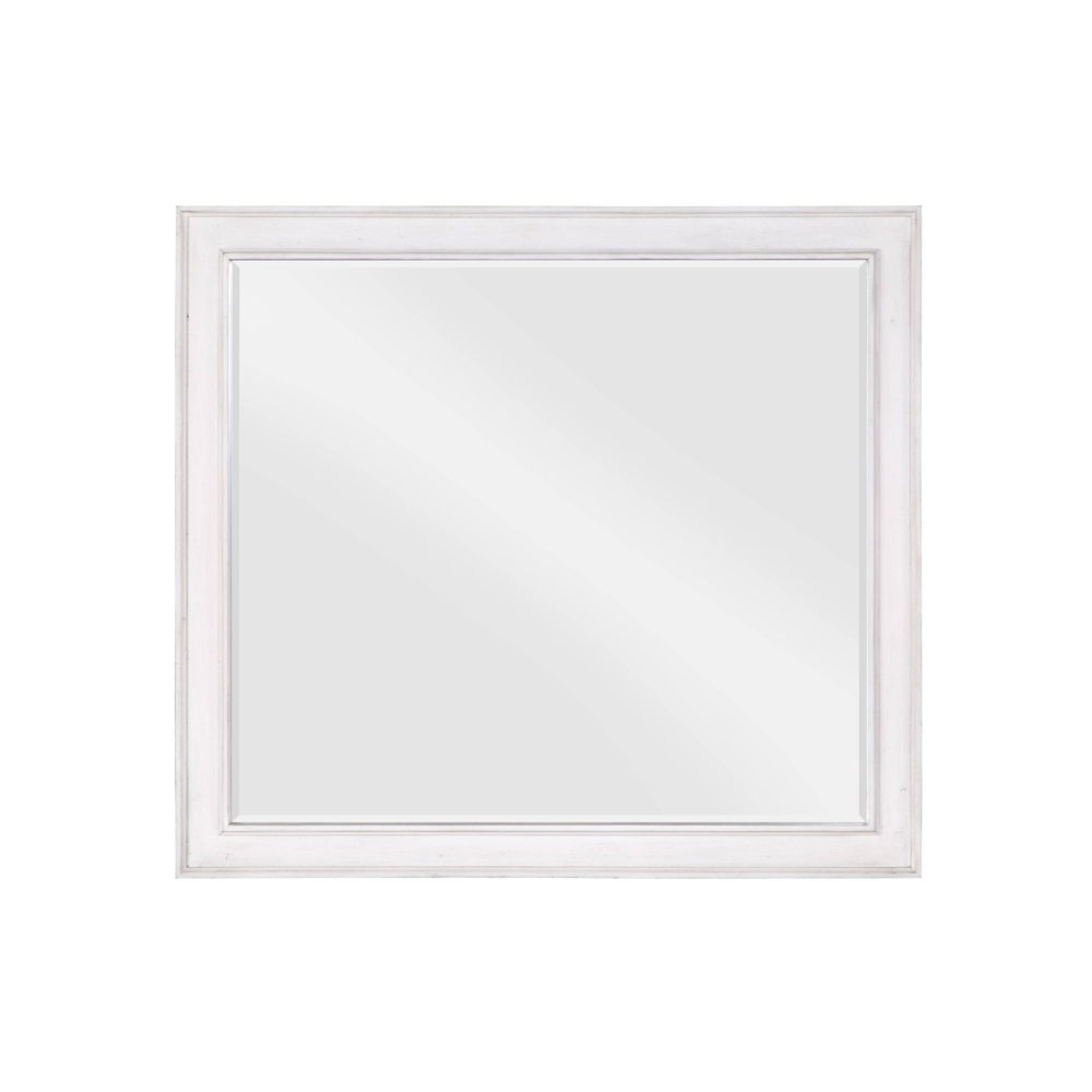 Katia - Mirror - Rustic Gray & White Finish