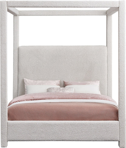 Eden - Boucle Fabric Upholstered Bed