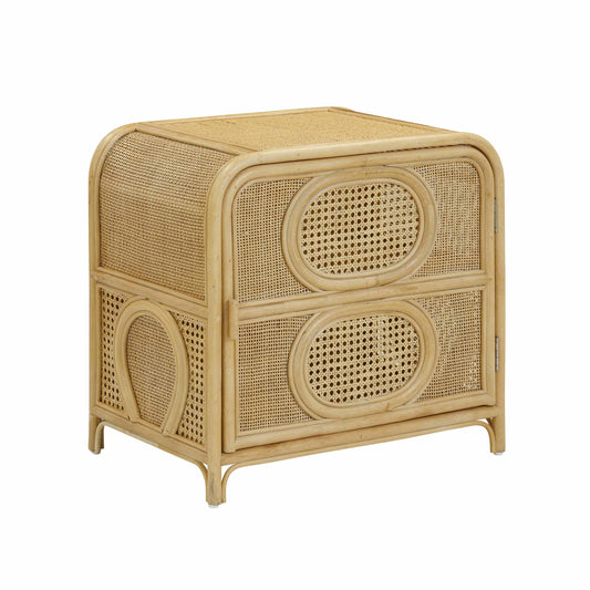 Tina - Rattan Nightstand - Natural