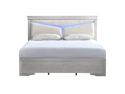 Glory Furniture - Lorana - Bed With LED Headboard