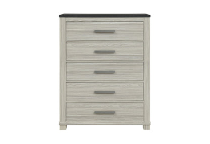 Ashley - 5 Piece King Bedroom Set - Brown