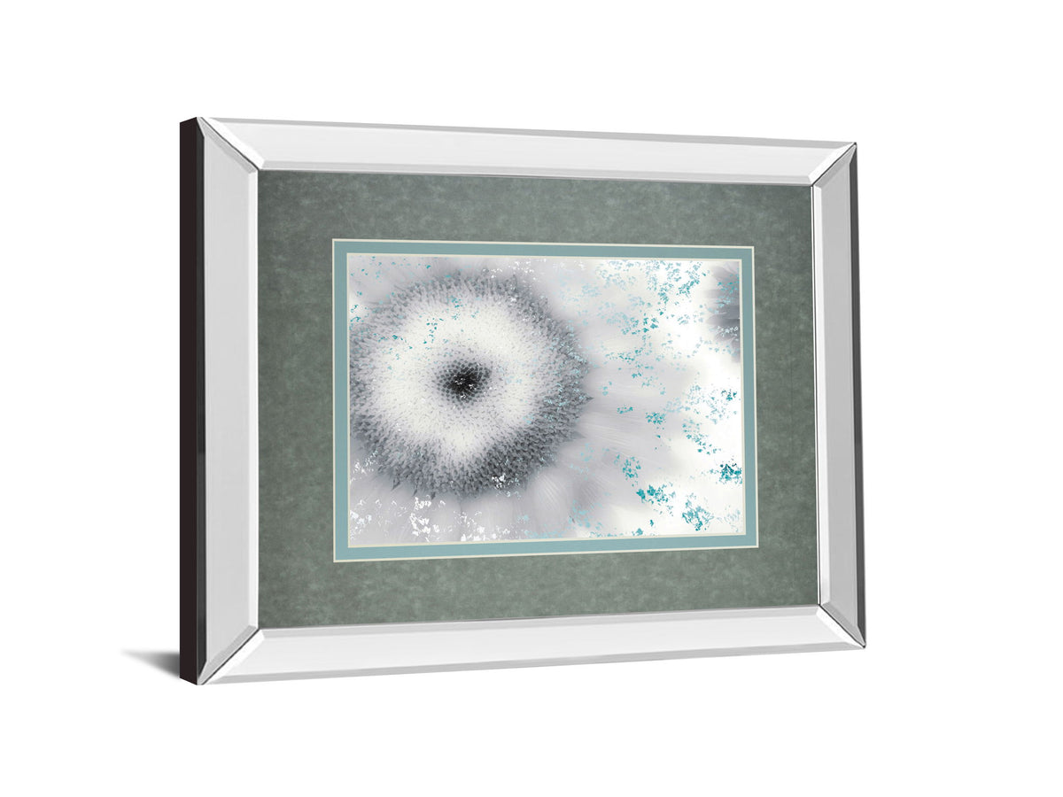 Crystalline By Marvin Pelkey - Mirror Framed Print Wall Art - Gray