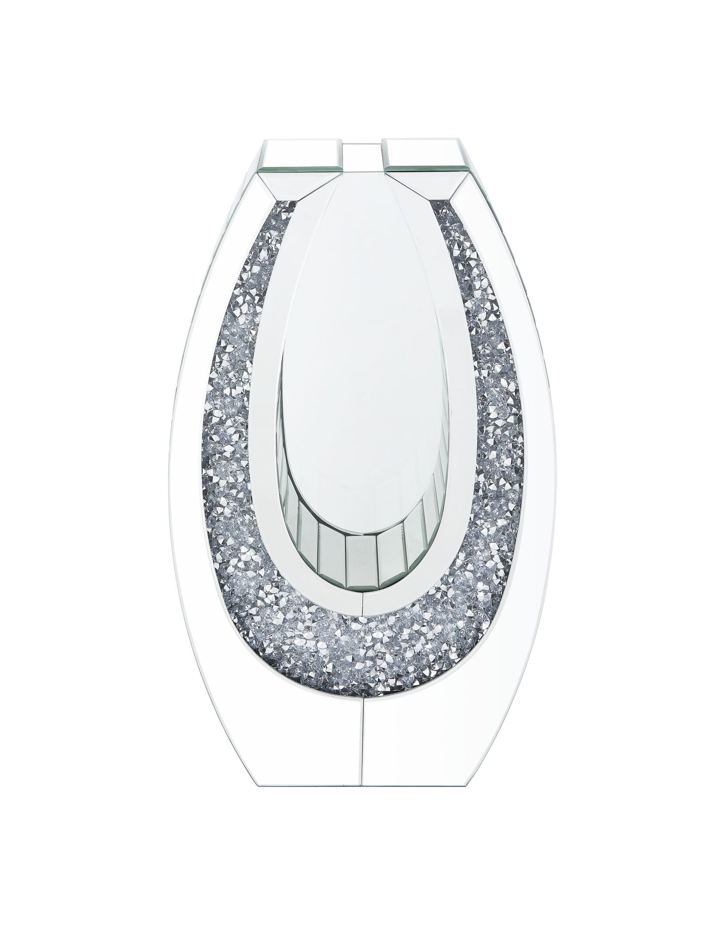 Noralie - Accent Decor - Mirrored & Faux Diamonds