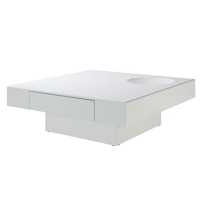 Khaim - Coffee Table - White High Gloss