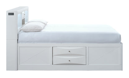 Glory Furniture - Marilla - Storage Bed With Lighting