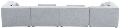 Cube - Linen Modular 4 Seat Sofa