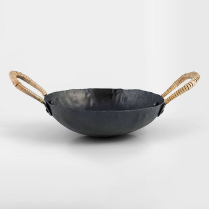 Verma - Hammered Iron Catchall - Black