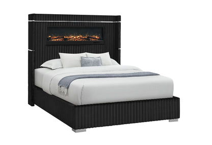 2215 - Queen Bed - Black