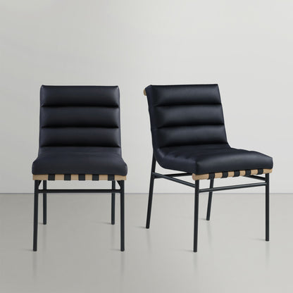 Burke - Dining Chair (Set of 2) - Black