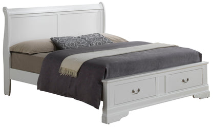 Glory Furniture - Louis Phillipe - Storage Bed