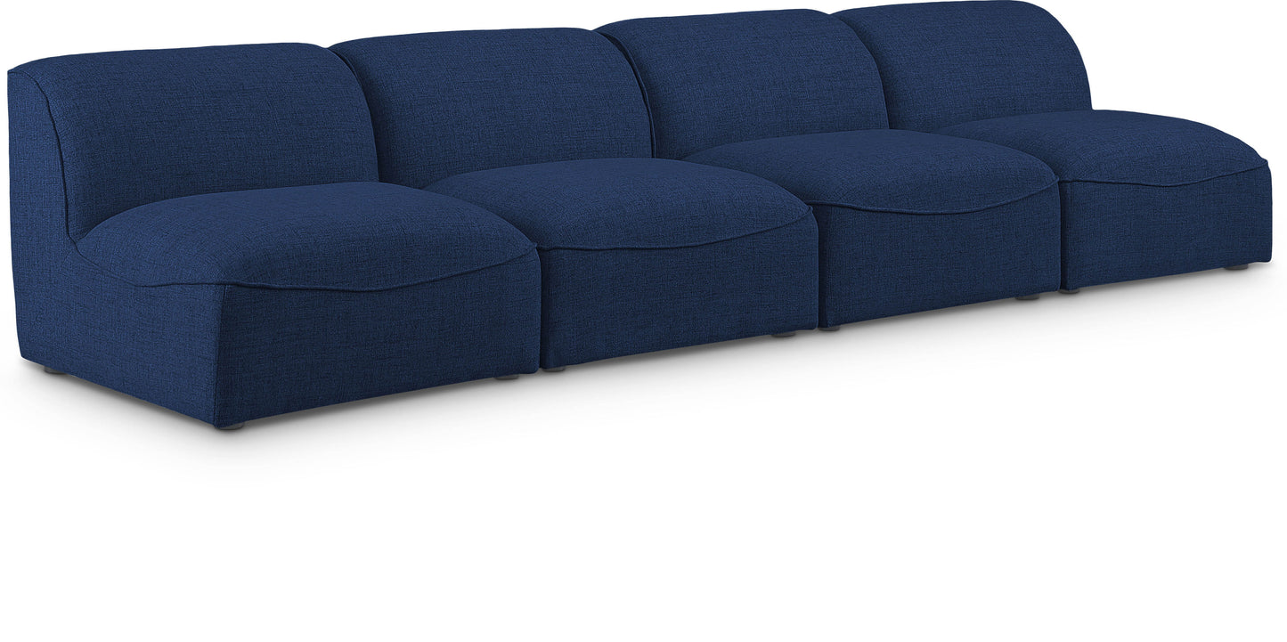 Miramar - 4 Seat Armless Modular Sofa