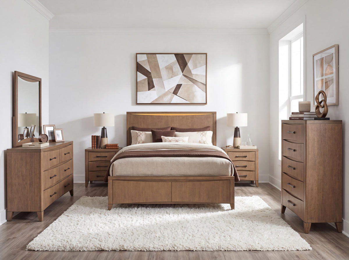 Horizons - Dresser (6 Drawers) - Tweed