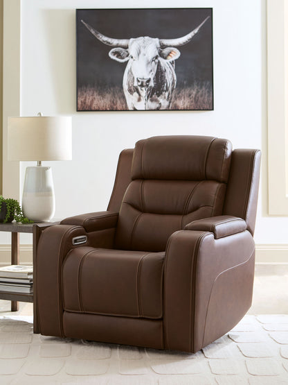 Knightington - Power Recliner With Audio Seating