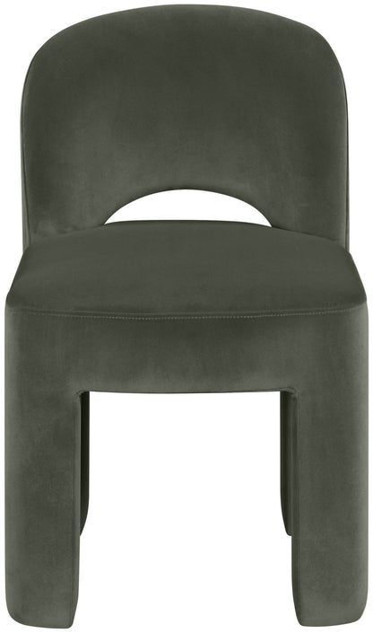 Celine - Velvet Performance Fabric Upholstered Dining Chair (Set of 2)