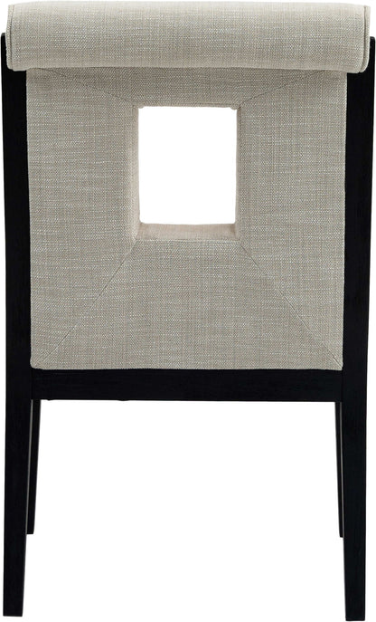 Gwendolyn - Dining Arm Chair With Black Frame