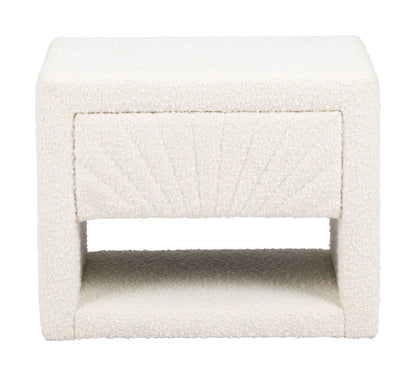 Baris - Nightstand - Ivory