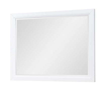 Beckett - Mirror - Natural White