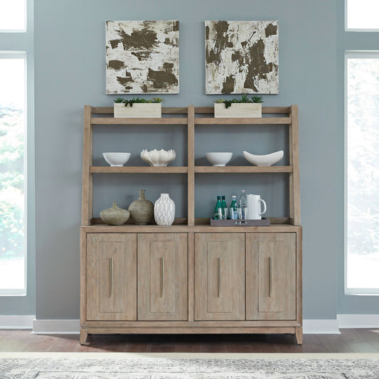 Brentwood - Sideboard & Hutch - Brown