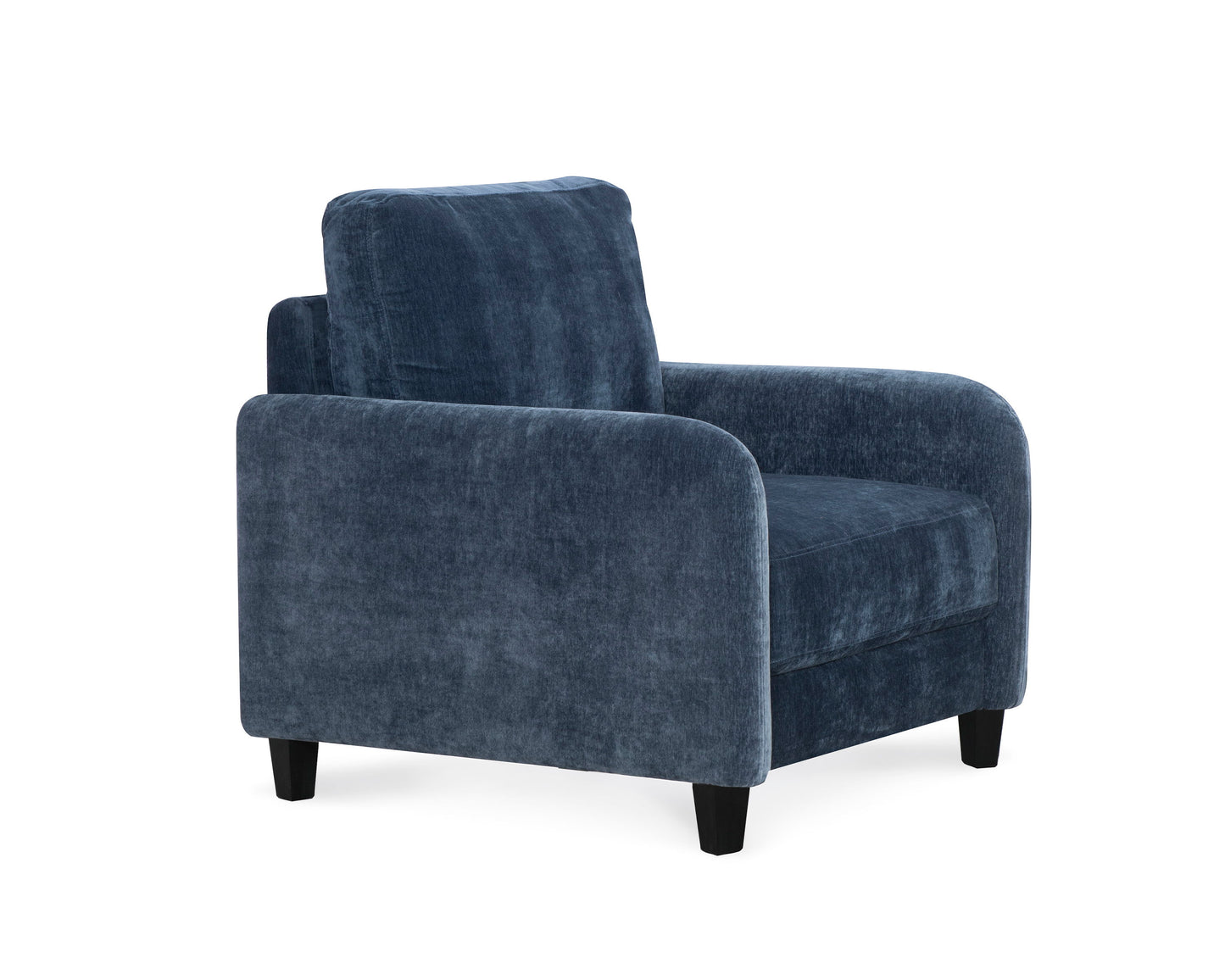 Everly - Velvet Chair - Blue