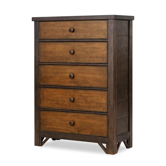 Lake House - Two Tone Chest - Pinecone And Dried Tobacco