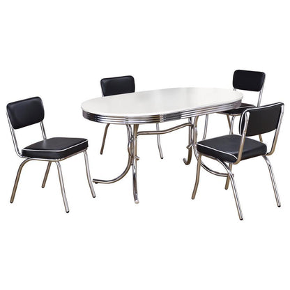Retro - Oval Dining Table Set
