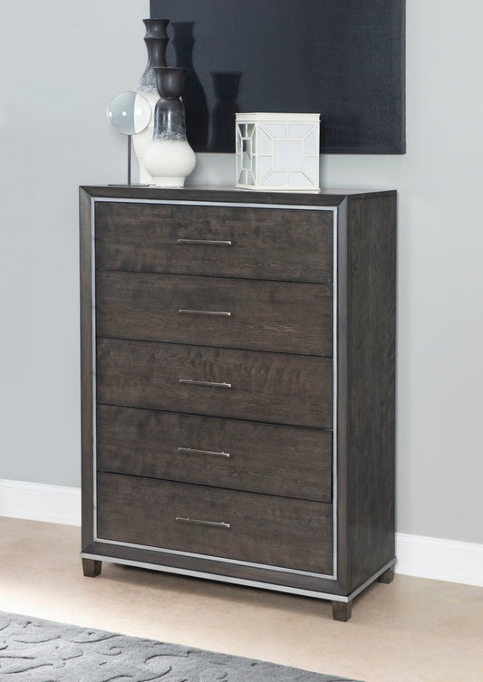 Counter Point - Drawer Chest - Dark Brown