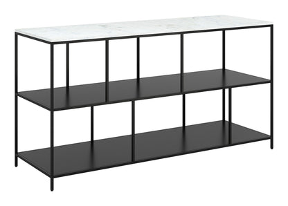 Singularity - Console Table - White & Black