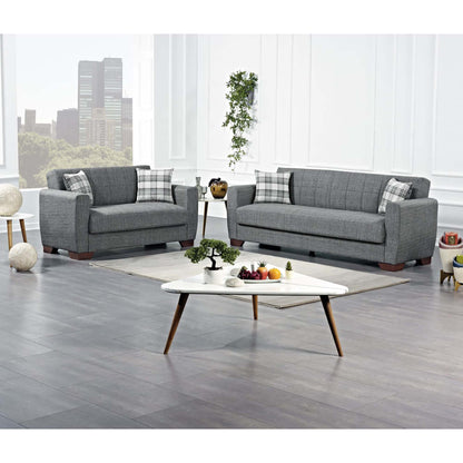 Ottomanson Barato - Upholstered Convertible Loveseat With Storage
