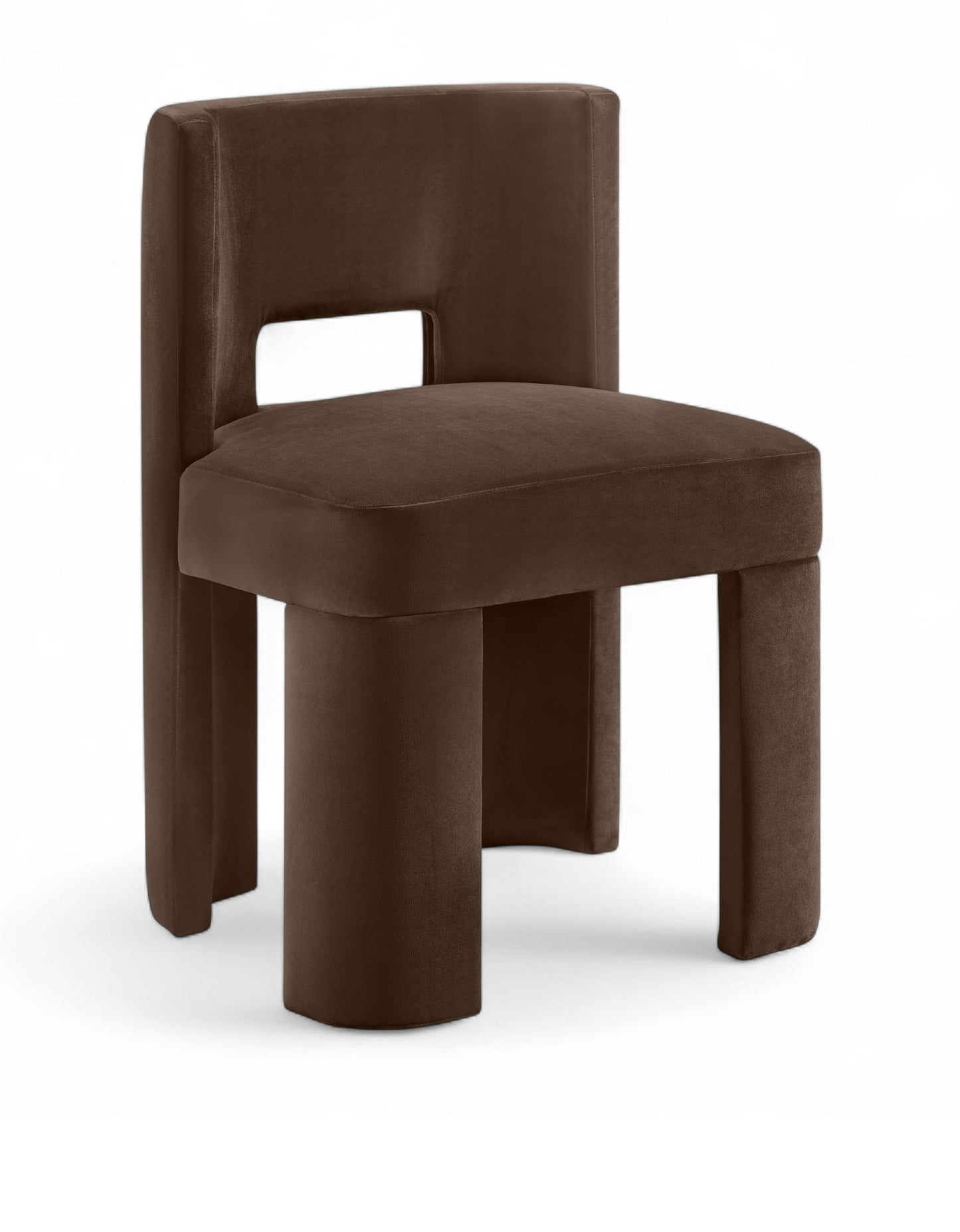 Zuno - Velvet Performance Fabric Upholstered Dining Chair (Set of 2)