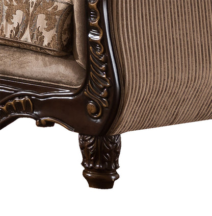 Giana - Loveseat - Light Brown