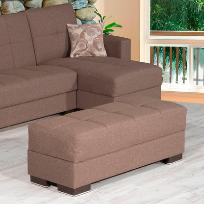 Ottomanson Armada - Upholstered Ottoman With Storage - Polyester