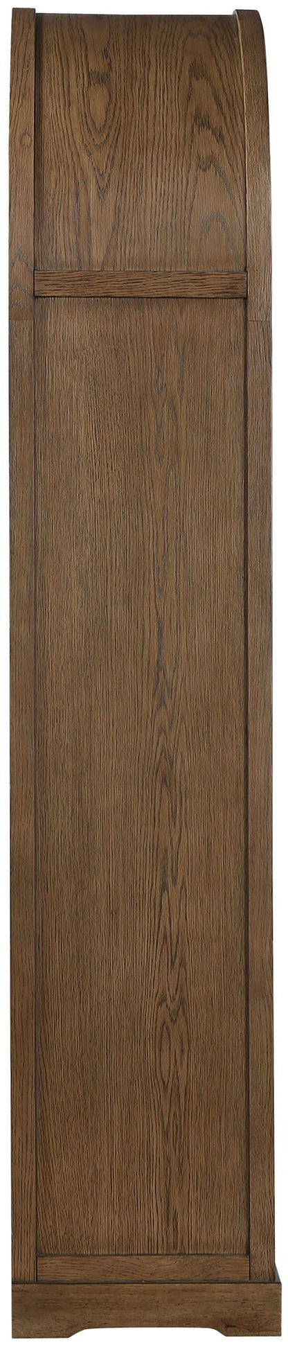 Corva - Solid Wood, Oak Veneer And Stainless Steel Storage Cabinet