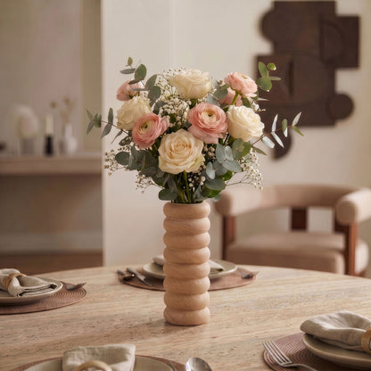 Rousse - Sandstone Vase - Sand
