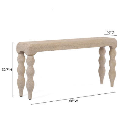 Vicky - Console Table - Natural