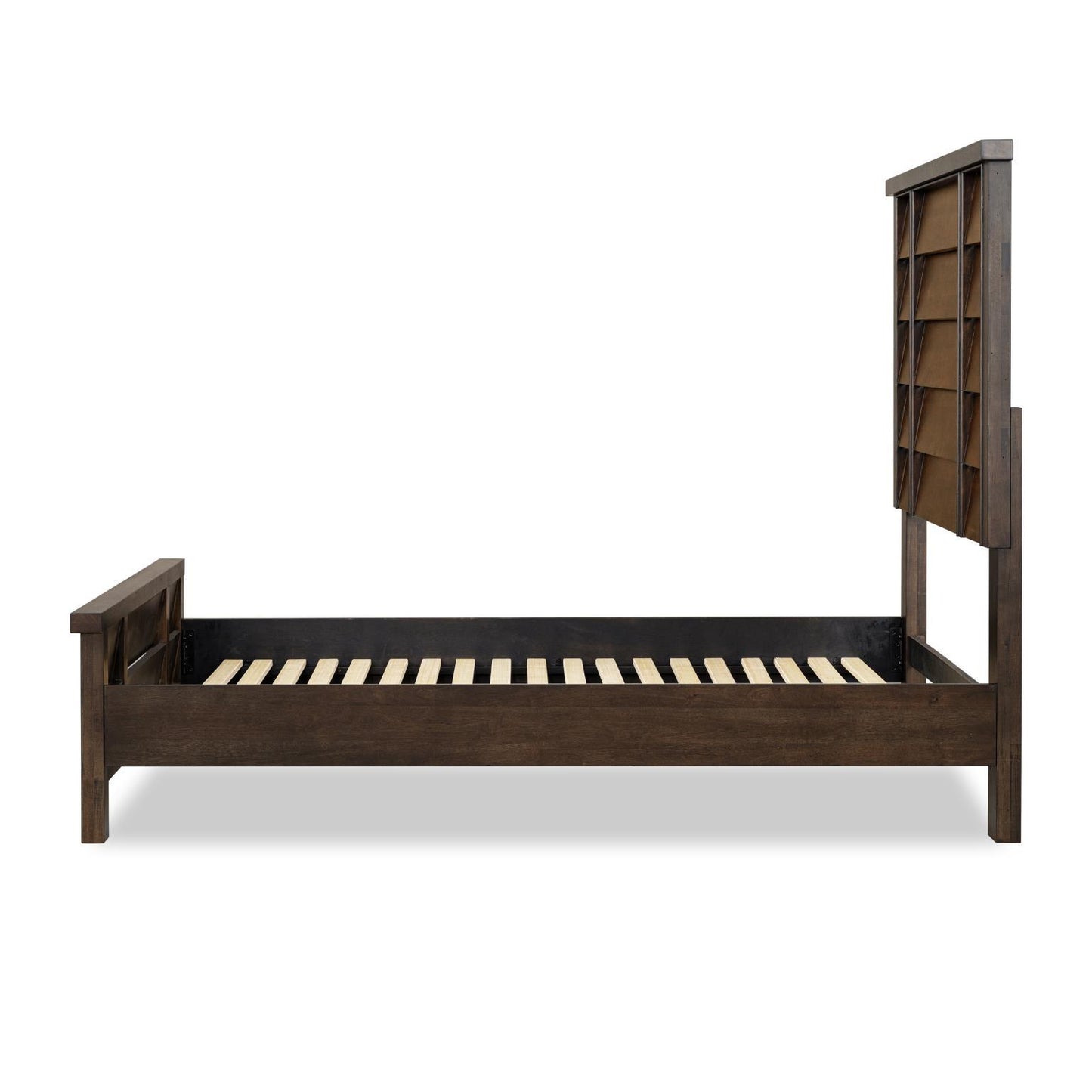 Lake House - Complete Horizontal Slat Panel Bed