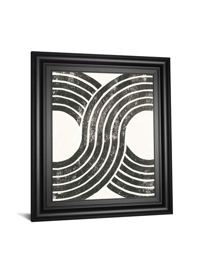 Over The Rainbow BW II By Moira Hershey - Framed Print Wall Art - White