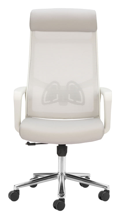 Jett - High Back Office Chair - Light Gray