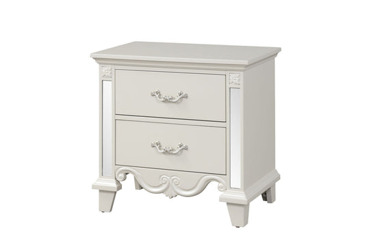 Sonia Pearl - Nightstand - White