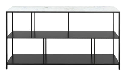 Singularity - Console Table - White & Black