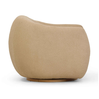 Judy - Boucle Swivel Chair