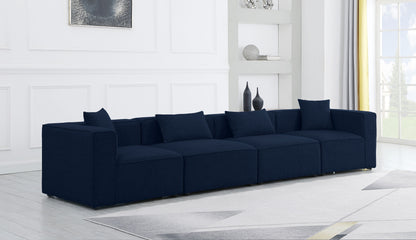 Cube - Linen Modular 4 Seat Sofa