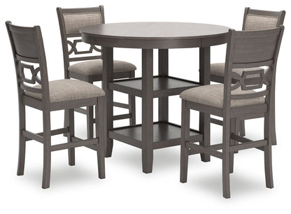 Wrenning - Gray - Drm Counter Table Set (Set of 5)