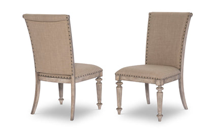 Sorona - Upholstered Side Chair (Set of 2) - Light Brown