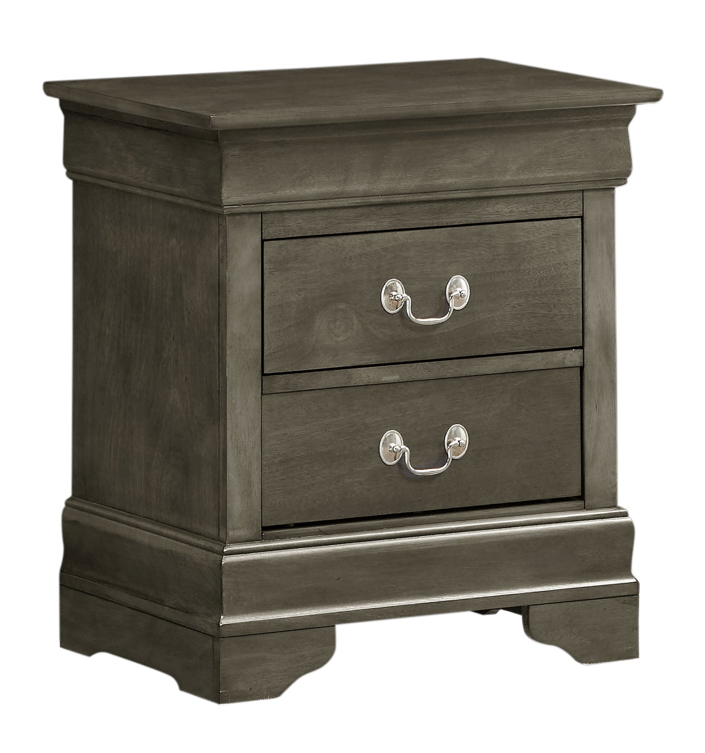 Glory Furniture - Louis Phillipe - 2 Drawer Nightstand