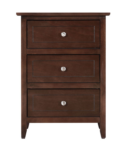 Glory Furniture - Daniel - 3 Drawer Nightstand