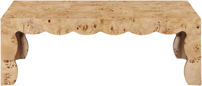 Vassa - Burl Veneer Coffee Table