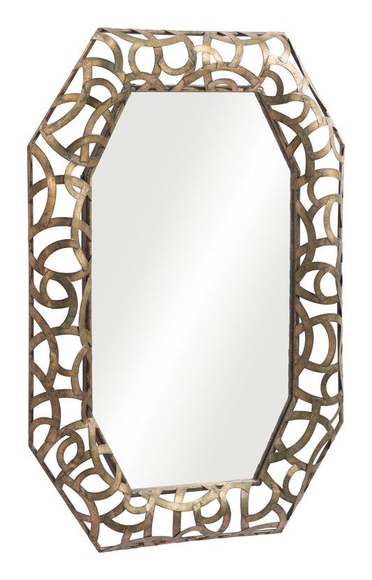 Kin - Mirror - Antique Gold