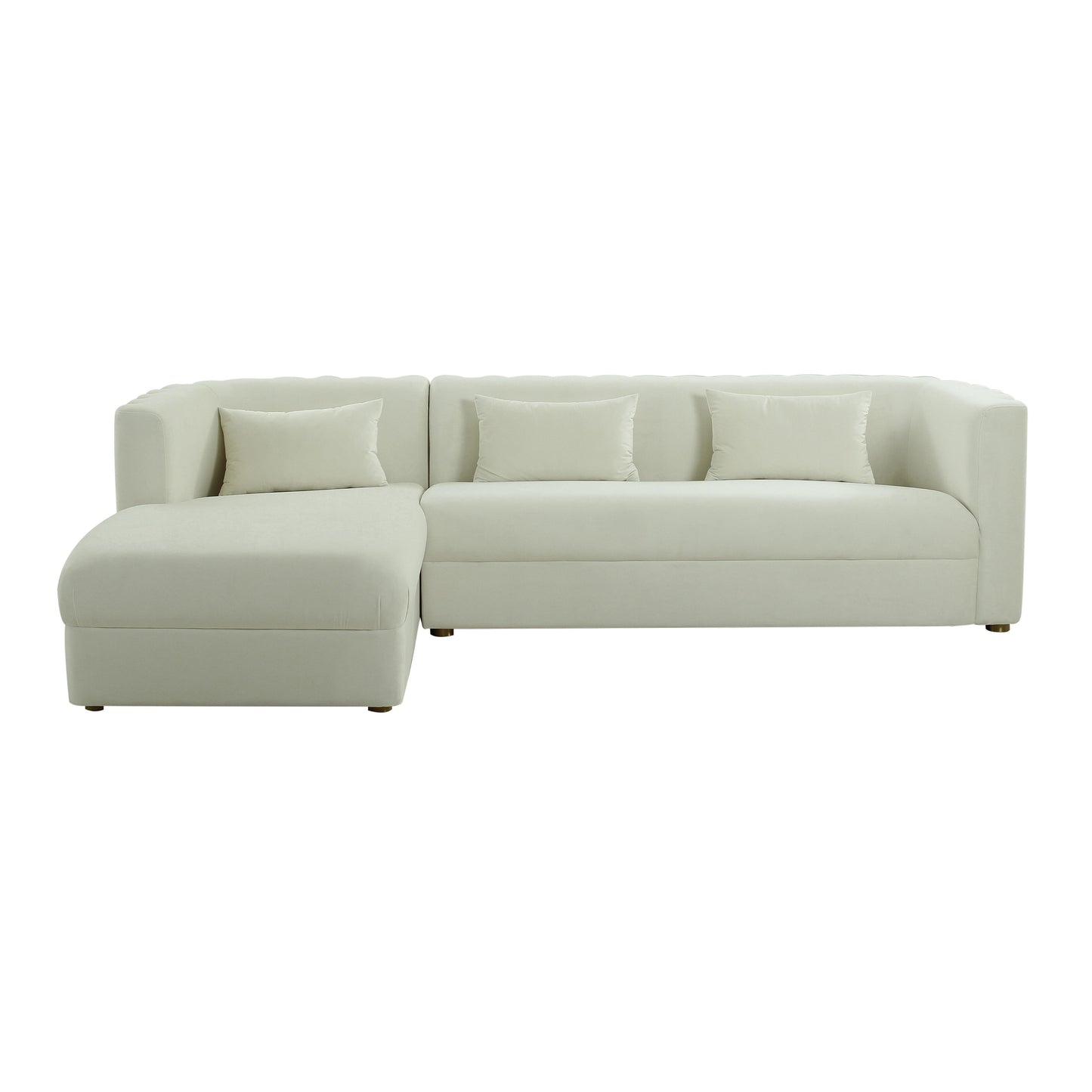 Callie - Velvet Sectional - LAF