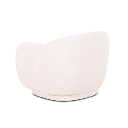 Misty - Knubby Fabric Accent Chair